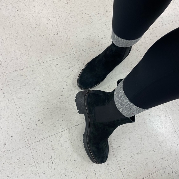 Tory Burch Chelsea Boot Suede Leather 11 - Picture 4 of 6